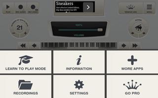 Virtual Piano Keyboard Free capture d'écran 1