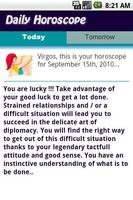 Virgo Daily Horoscope poster