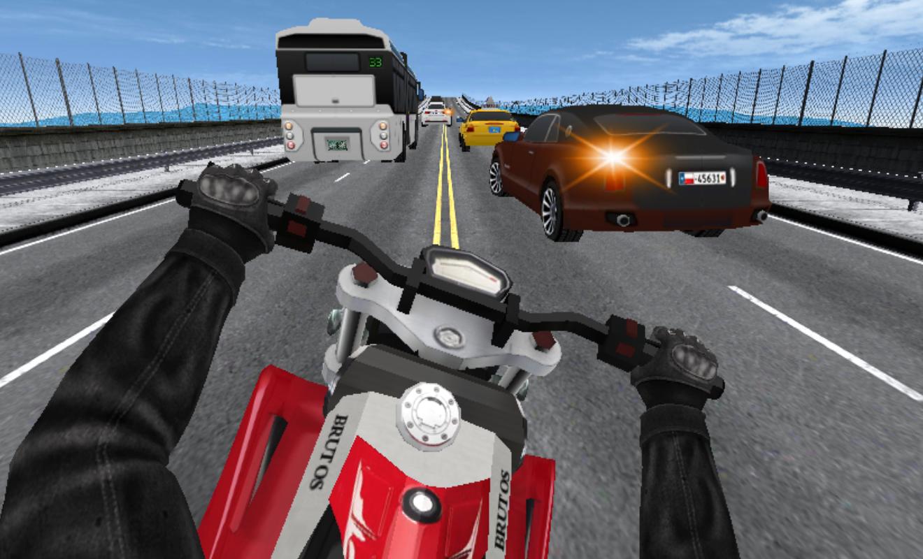 Traffic Bike -игра -3д -screenshot. Трассы на мотоцикле игра. Traffic Racer Bike.