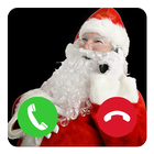 Santa fake Call icône