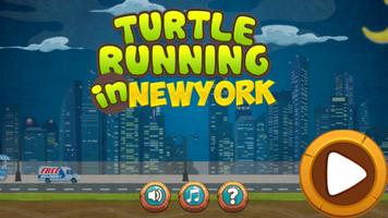 Ninja Turtles New York Runner Affiche