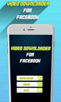 Downloader vídeo para Facebook Cartaz