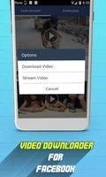 Video Downloader For Facebook تصوير الشاشة 2