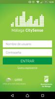 Málaga City Sense الملصق