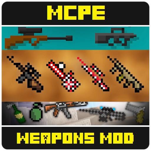 Weapons mod for Minecraft pe