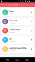 MS Excel Tutorial Plakat