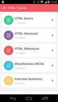 HTML Tutorial FREE Plakat