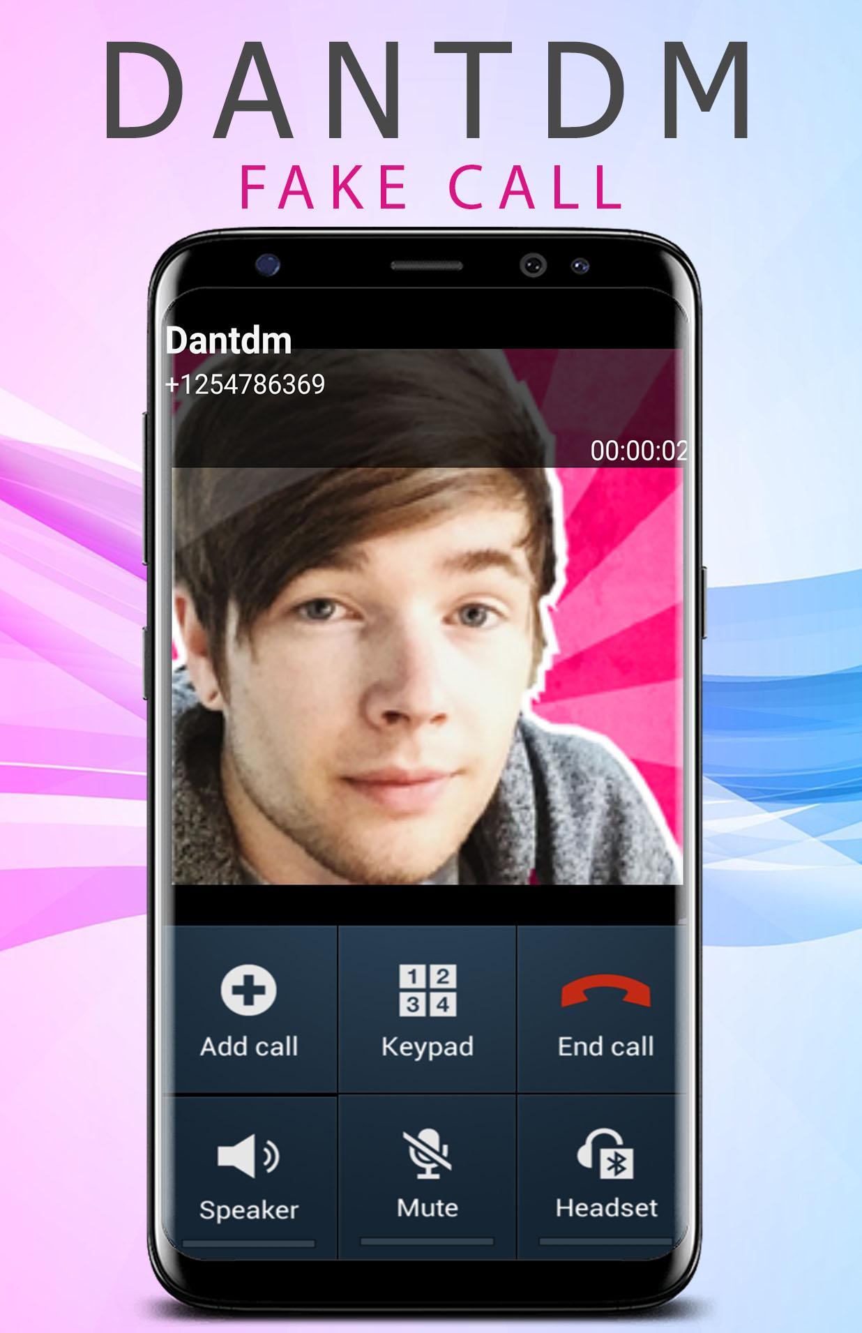 Fake Call From Dantdm With Voice For Android Apk Download