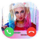 Fake Call From Harley Quinn With Voice icon