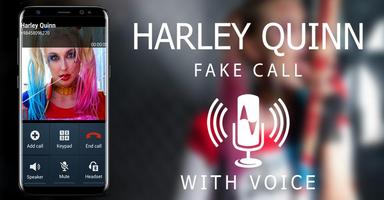 Fake Call From Harley Quinn With Voice poster