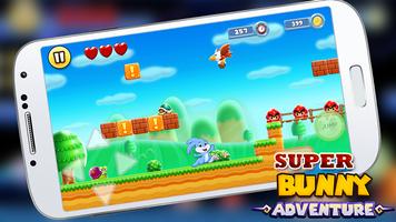 Super Bunny Adventure ảnh chụp màn hình 1