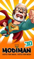 Modi Run 3D الملصق