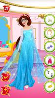 Dress Up Snow Princess Affiche