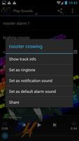 Rooster Alarm Clock Sound screenshot 2