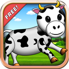 Cow Run: Chicken and Farm Game icône