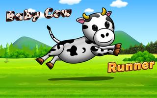 Cow Run: Chicken and Farm Game Affiche