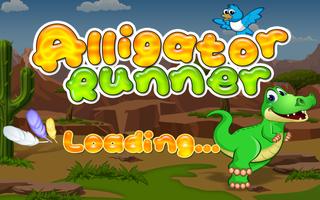 Alligator Water Game FREE Affiche