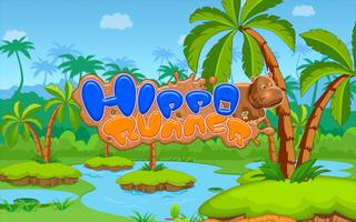Hippo Runner FREE Affiche