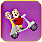 Motu Patlu Motorcycle Drive icono