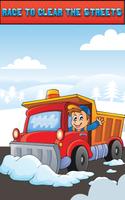 Snow Plow Truck Driver FREE Affiche