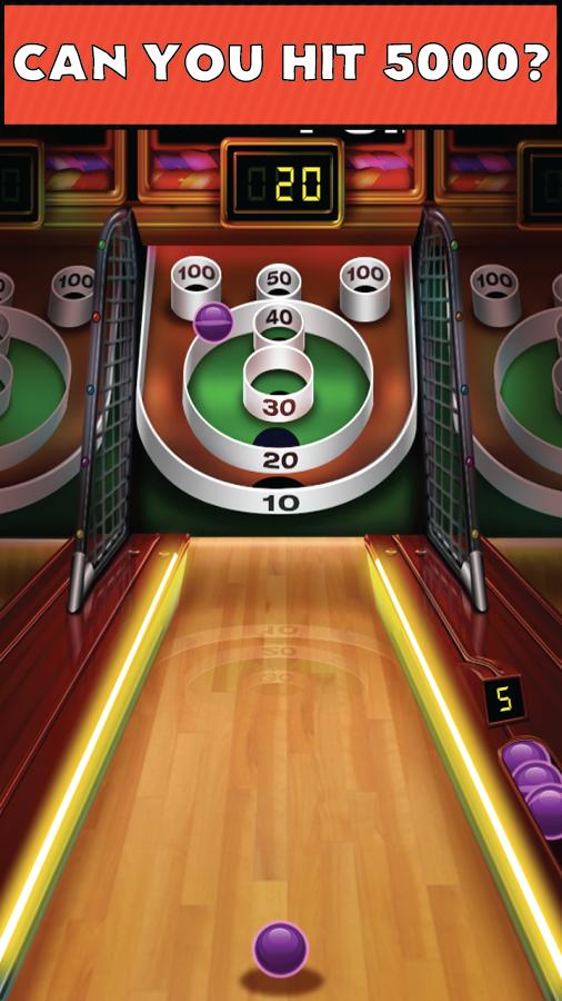 Stressvol Initiatief Onderdrukken Skee Ball 5000 FREE APK voor Android Download