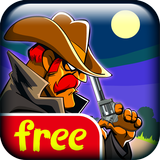 Cowboy Pixel Tower FREE icono