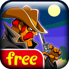 Cowboy Pixel Tower FREE ícone