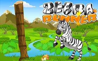 Zebra Runner FREE Affiche