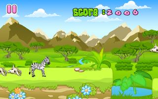 Zebra Runner FREE capture d'écran 2