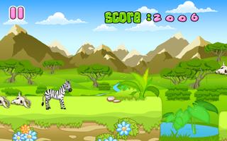 Zebra Runner FREE 截图 2