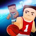 Blocky Basketball - Dunk Shot Mania icône