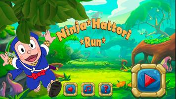 Super Hattori Run ninja Game Affiche