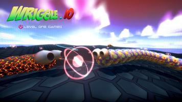 Wriggle.IO Slithering Larva Snake 3D Affiche