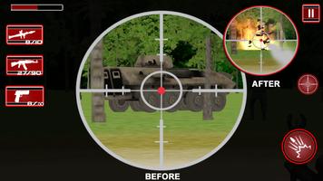 برنامه‌نما Commando Adventure Sniper 3D عکس از صفحه