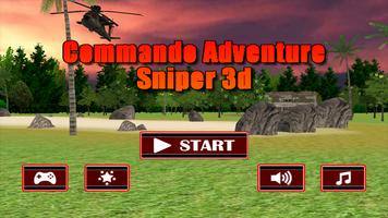 Commando Adventure Sniper 3D 스크린샷 2