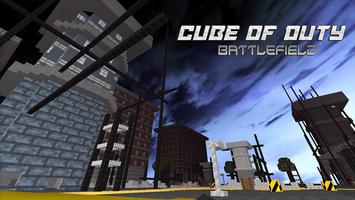 Cube of Duty: Battlefield poster