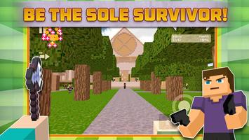 Cube Gun Survival Games 스크린샷 1
