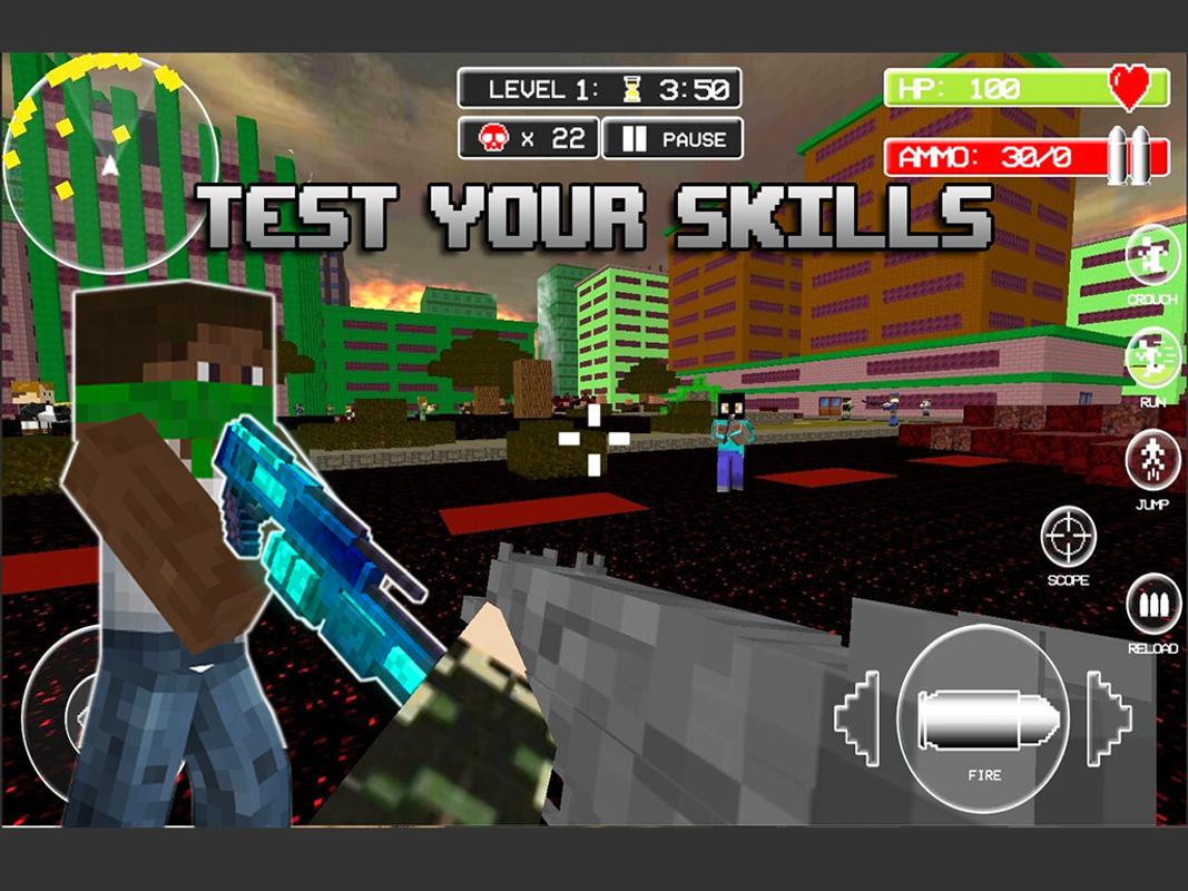 Block Wars Survival City APK Download Free Action GAME for Android