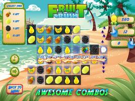 Fruit Crush Mania - Swiped capture d'écran 2