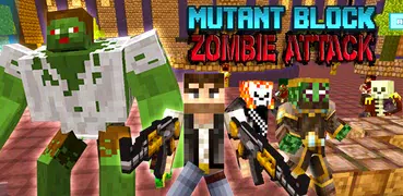 Mutant Block Zombie Attack