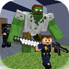 Mutant Block Zombie Attack icon