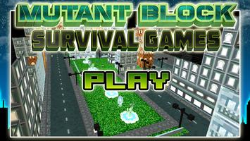 Mutant Block Ninja Games 海報