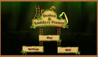 Super Xmas Snakes & Ladders plakat