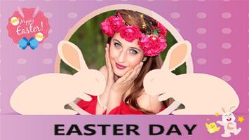 Happy Easter Photo Grid Affiche