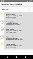 Vremenska prognoza za BIH screenshot 2