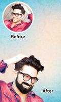 Beard Photo Mustache Editor - Real Men Hair Style স্ক্রিনশট 1