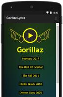 Gorillaz All Hits Lyrics Full Albums capture d'écran 1