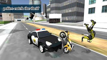 City Police Vs Motorbike Thief imagem de tela 2