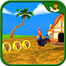 animaux en colère coq course APK