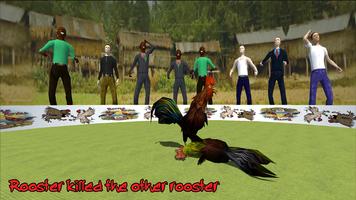 Farm Rooster Fight 3D Action capture d'écran 2